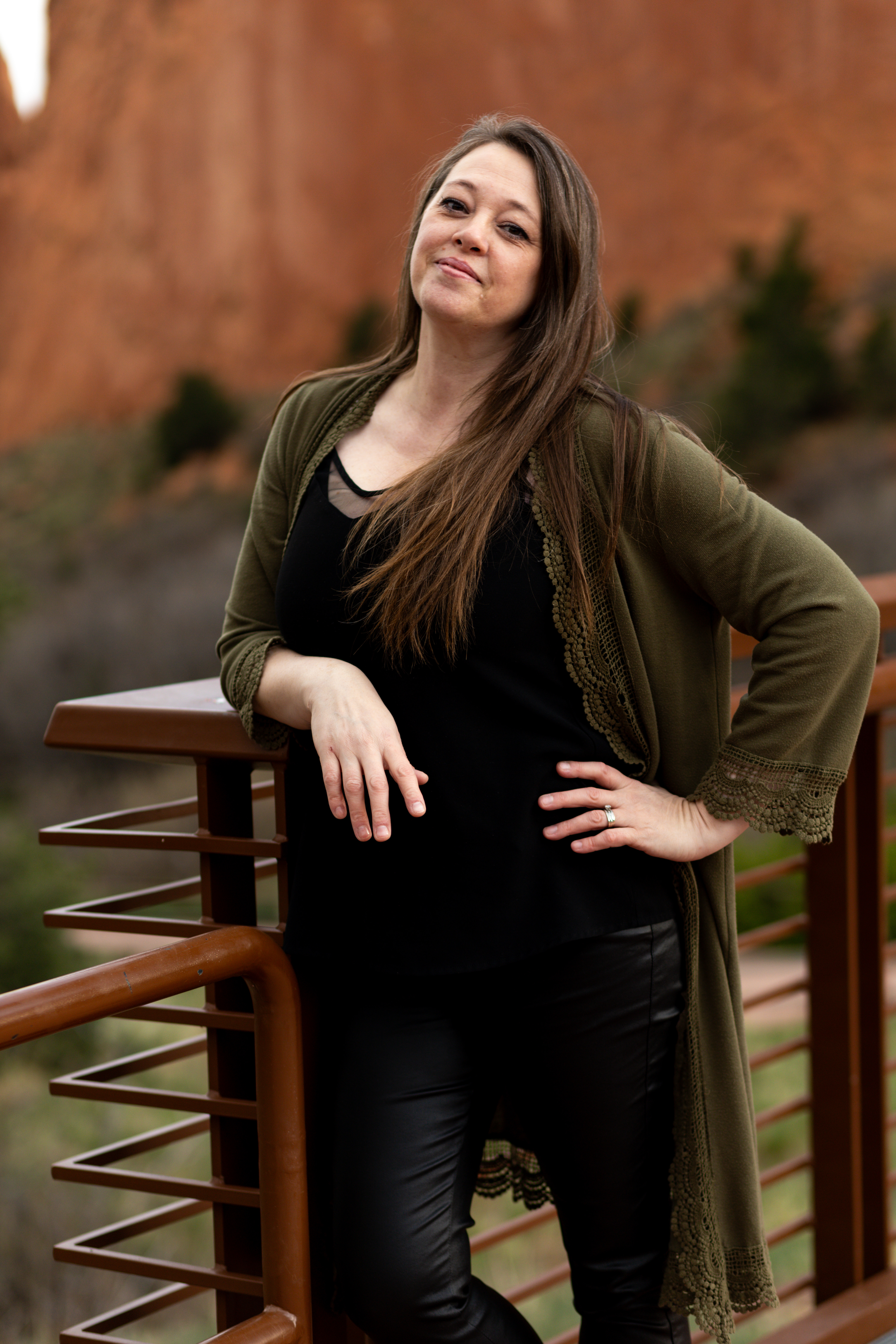 Deirdre, photographer at For Always Photography, at Garden of the Gods Colorado